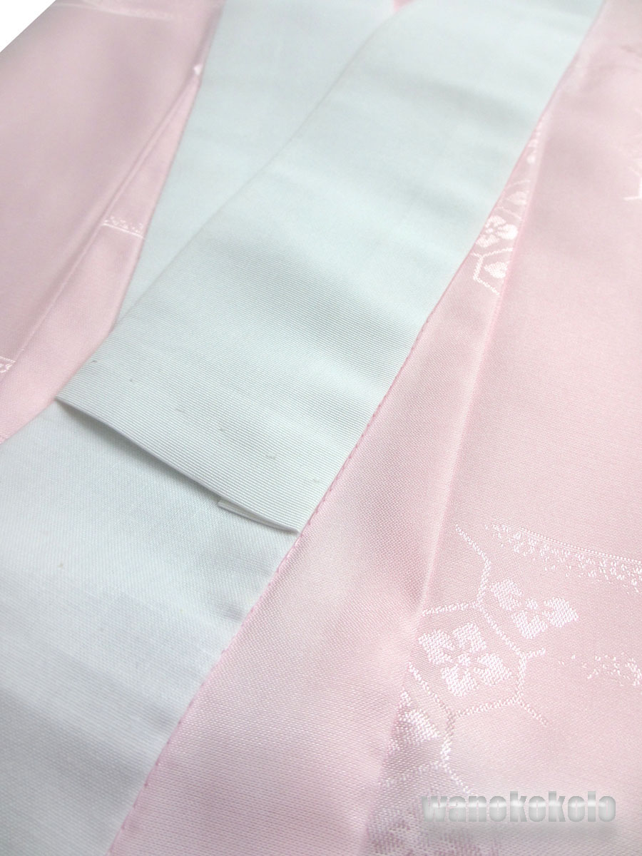 振袖用長襦袢 ピンク系 Fサイズ 袖丈 108cm - 洗える着物、袴、振袖、浴衣、小物のオンライン通販。【和の志】